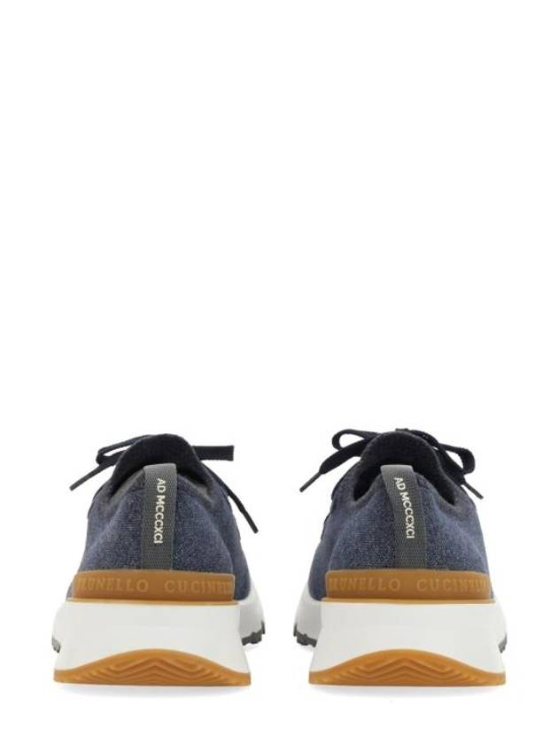 Stretch Knit Low Top Sneakers - BRUNELLO CUCINELLI - BALAAN 2