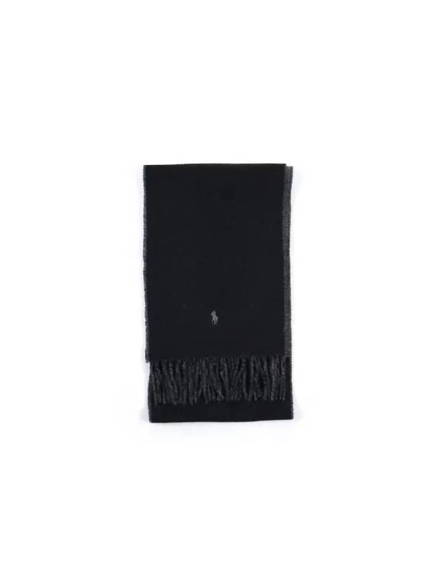 PC0455 002 Pony Reversible Fringe Muffler - POLO RALPH LAUREN - BALAAN 1