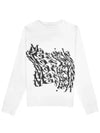 Logo Print Sweatshirt White - MAISON MARGIELA - BALAAN 1