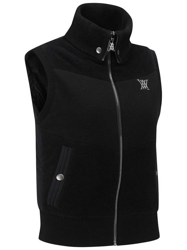 Official WOMEN HYBRID KNIT VEST BK - ANEWGOLF - BALAAN 3