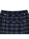 RS9seoul 100 wool high waist CD pleated skirt - RS9SEOUL - BALAAN 4