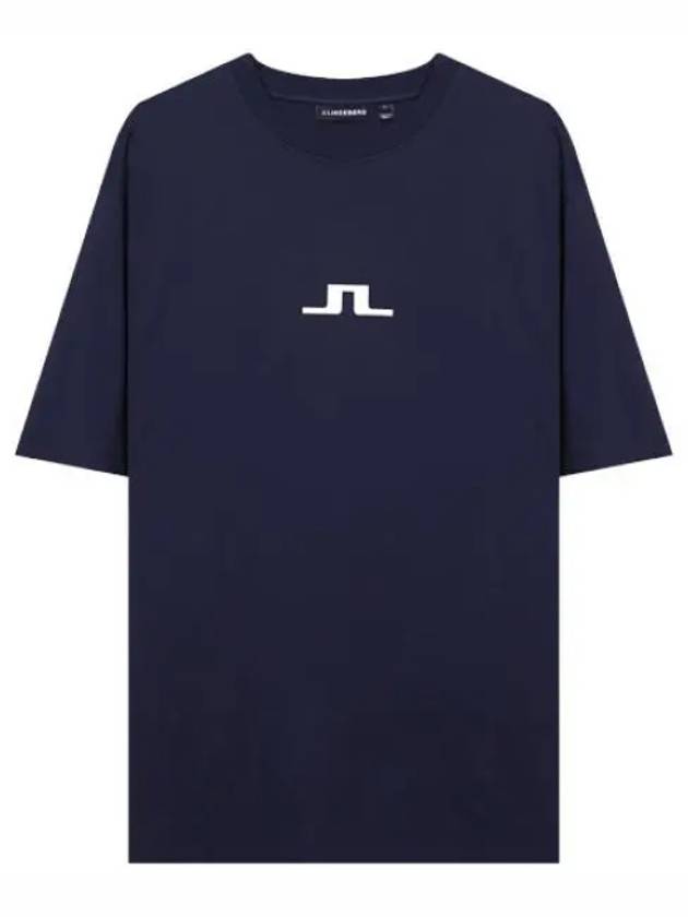 Men s Back Logo T Shirt Short Sleeve Tee - J.LINDEBERG - BALAAN 1