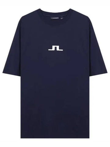 Men s Back Logo T Shirt Short Sleeve Tee - J.LINDEBERG - BALAAN 1