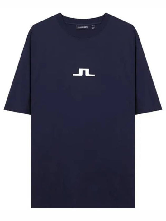 Men s Back Logo T Shirt Short Sleeve Tee - J.LINDEBERG - BALAAN 1