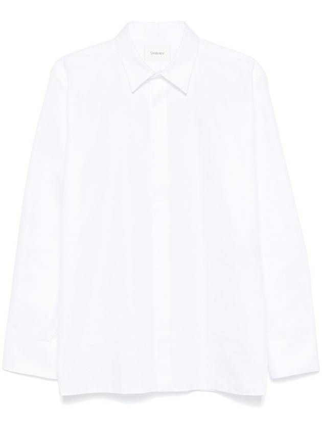 Saint Laurent  Shirts White - SAINT LAURENT - BALAAN 1