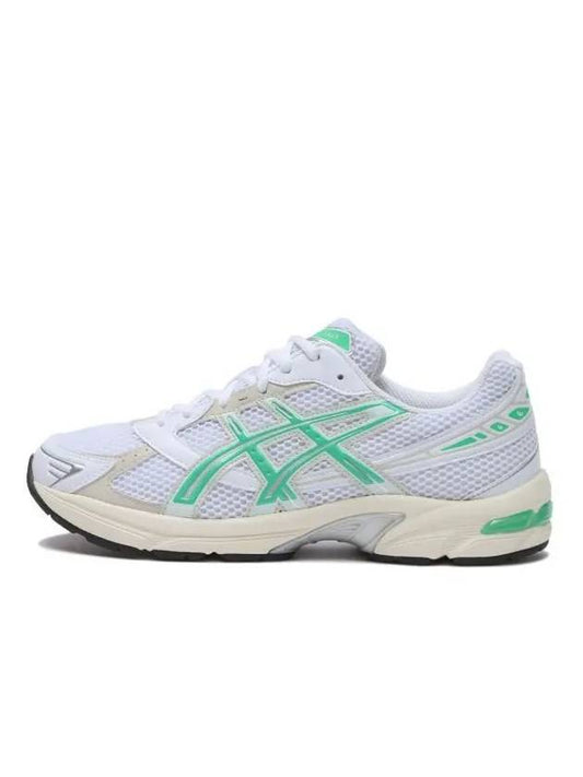 Gel 1130 Low Top Sneakers White Green - ASICS - BALAAN 1