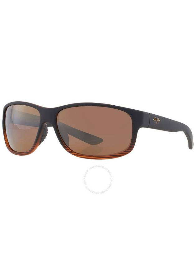 Maui Jim Kaiwi Channel HVL Bronze Wrap Unisex Sunglasses H840-25C - MAUI JIM - BALAAN 3