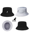 Hat Bucket Hat Bungeoji K5364 Reversible Black Silver - KANGOL - BALAAN 1