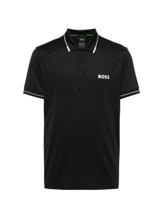 Paul Pro Slim Fit Polo Shirt Dark Navy - HUGO BOSS - BALAAN 1
