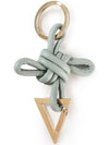 Triangle Nappa Key Holder Green - BOTTEGA VENETA - BALAAN 4