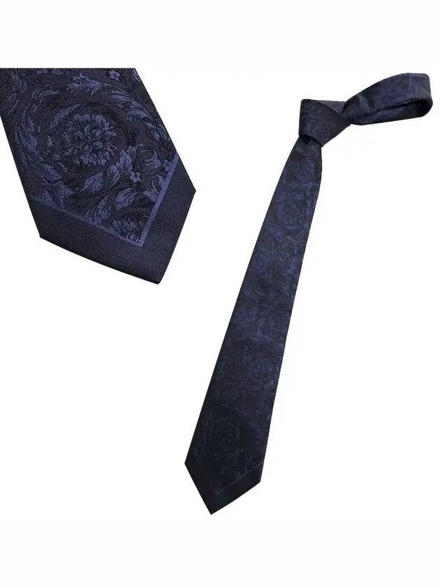 Barocco Silk Tie 10073101A09999 - VERSACE - BALAAN 2