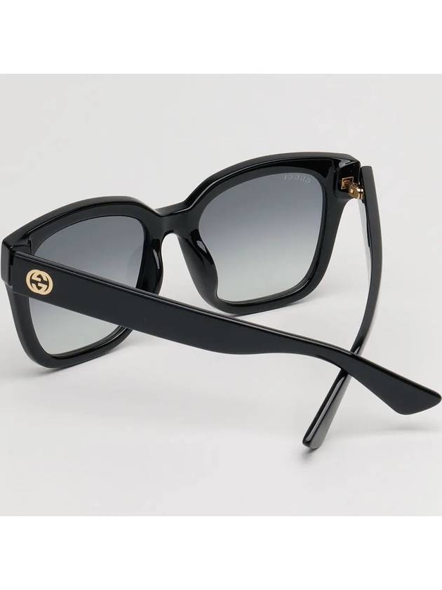 Eyewear Square Frame Sunglasses Black - GUCCI - BALAAN 4