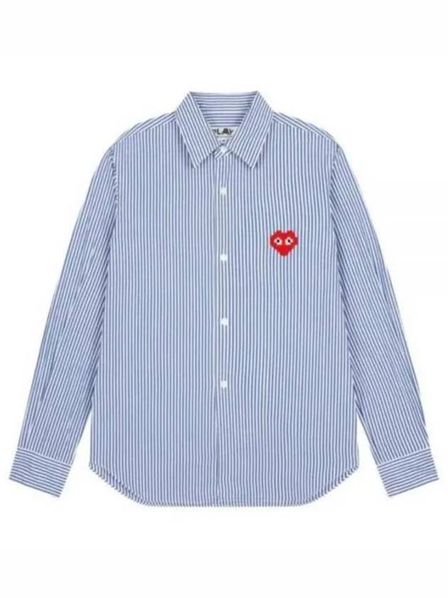 Long Sleeve Shirt P1B024 Blue - COMME DES GARCONS - BALAAN 1