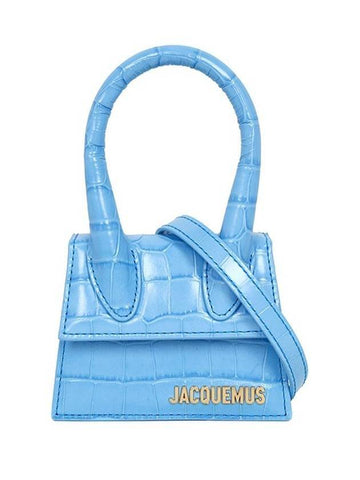 Le Chiquito Signature Mini Bag Blue - JACQUEMUS - BALAAN 1