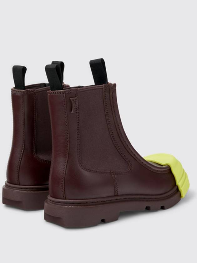 Junction Leather Chelsea Boots Burgundy - CAMPER - BALAAN 4