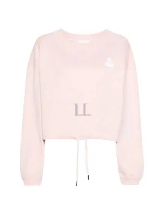 Margo Logo Crop Sweatshirt Rose - ISABEL MARANT - BALAAN 2