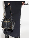 Le Cagole XS Leather Bucket Bag Black - BALENCIAGA - BALAAN 7