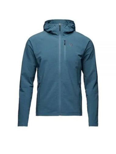 BLACK DIAMOND Coificant Storm Hoody MENS Creek Blue OAMAP744018 - BLACKBROWN - BALAAN 1