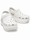 Mega Crush Clog Sandals White - CROCS - BALAAN 4