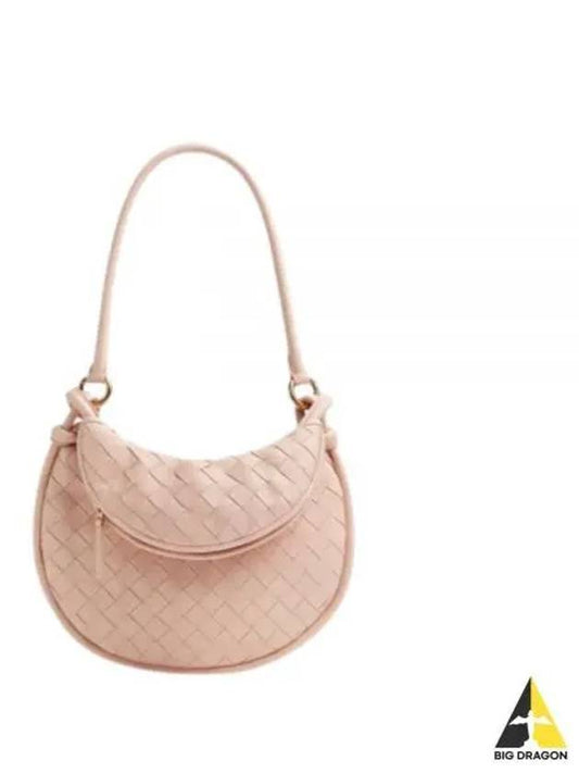 Intrecciato Gemelli Small Shoulder Bag Lotus - BOTTEGA VENETA - BALAAN 2