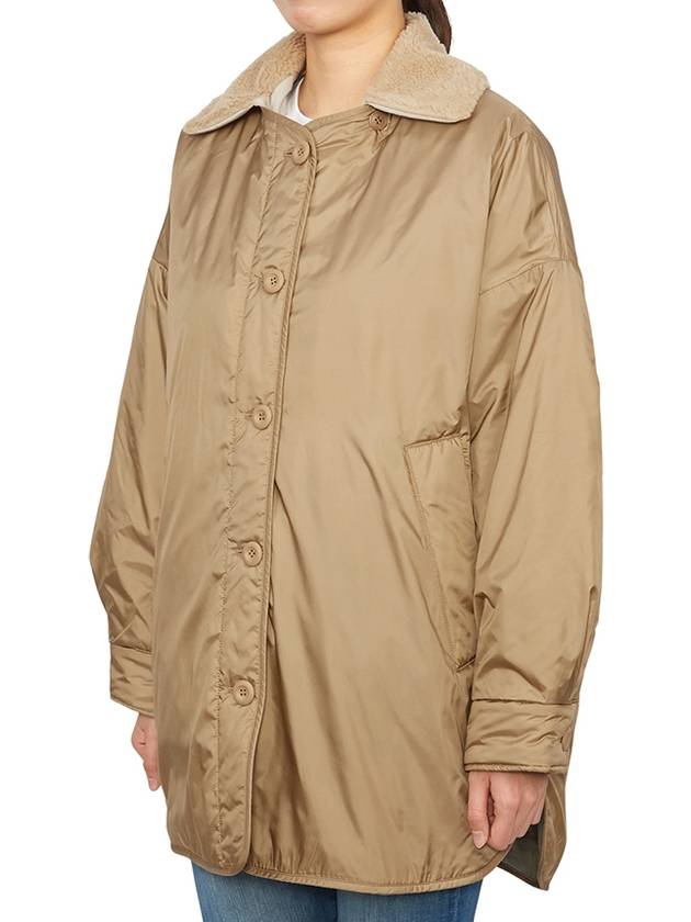 Drava Reversible Padding Beige - MAX MARA - BALAAN 5