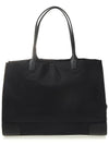 Ella Large Nylon Tote Bag Black - TORY BURCH - BALAAN 4