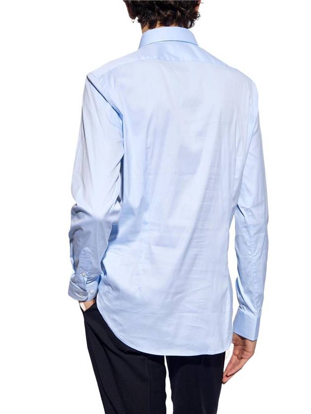 Emporio Armani Shirts Clear Blue - EMPORIO ARMANI - BALAAN 3