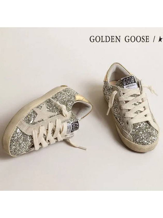 23FW Superstar Sneakers Glitter GYF00101 F004345 82226 34 225 35 230 - GOLDEN GOOSE - BALAAN 2