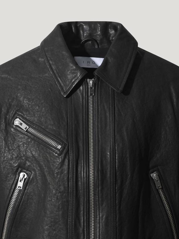 ALBANE Leather Jacket - IRO - BALAAN 3