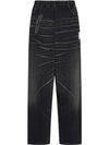 Denim Pants A10PT023 BLACK - MAISON MIHARA YASUHIRO - BALAAN 1