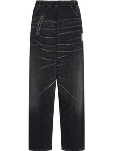 Denim Pants A10PT023 BLACK - MAISON MIHARA YASUHIRO - BALAAN 1