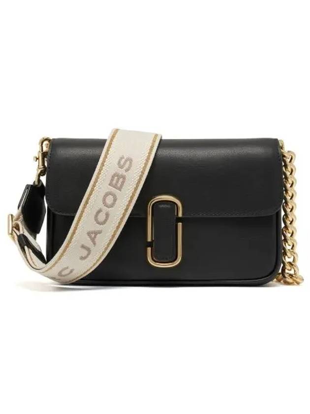 J Marc Logo Chain Shoulder Bag Black - MARC JACOBS - BALAAN 3