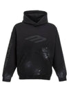 Logo Print Hoodie Black - BALENCIAGA - BALAAN 2