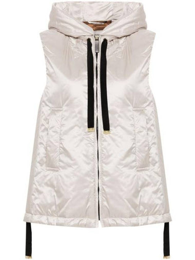 Greengo Water Repellent Padded Vest White - MAX MARA - BALAAN 1