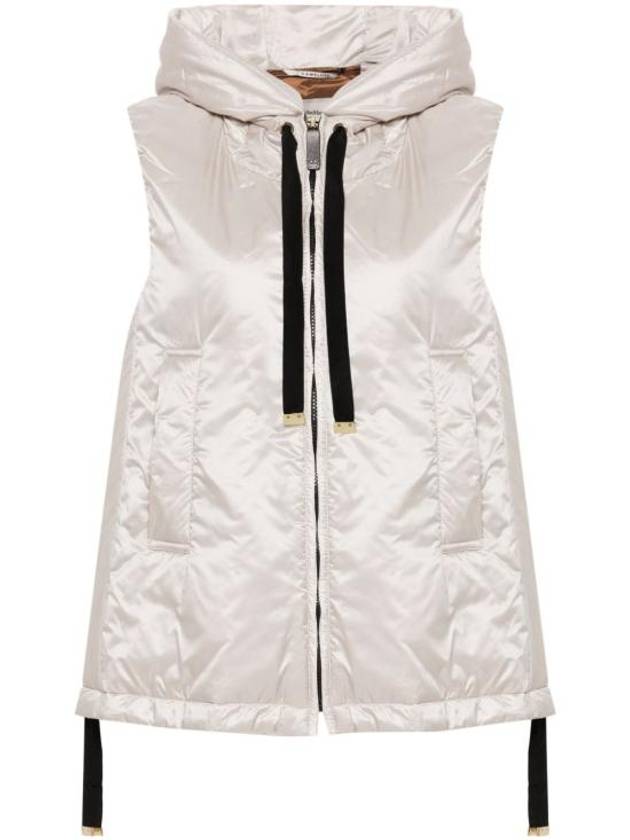 Greengo Water Repellent Padded Vest White - MAX MARA - BALAAN 1