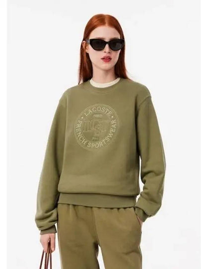 Embroidered fleece sweatshirt SF2565 - LACOSTE - BALAAN 2