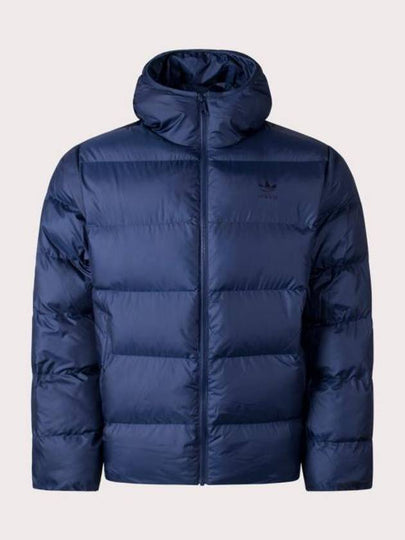 Tonal Hooded Down Padding Night Indigo - ADIDAS - BALAAN 2