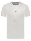 70/2 Mercerized Jersey Logo Short Sleeve T-Shirt White - CP COMPANY - BALAAN 2