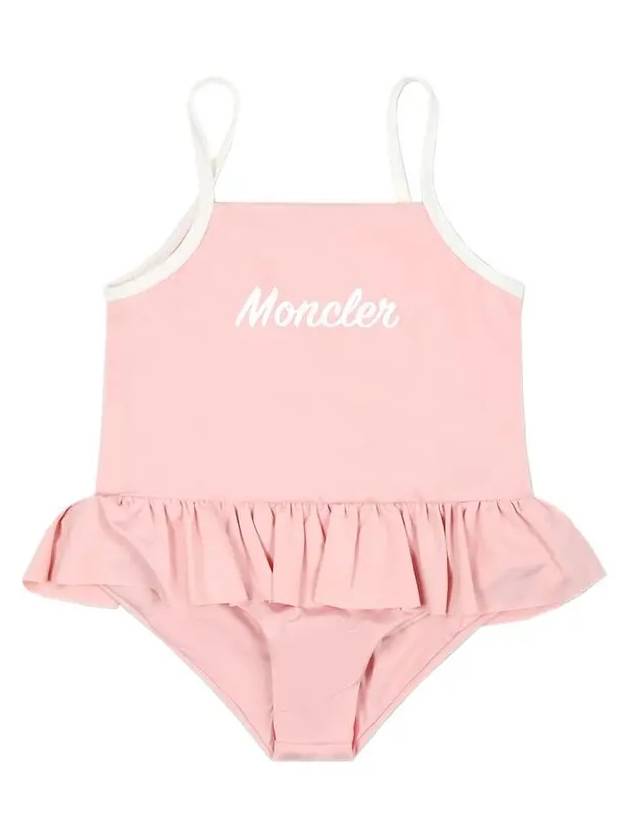 Kids Logo Swimsuit Pink 2C000 02 89A04 P52 - MONCLER - BALAAN 2