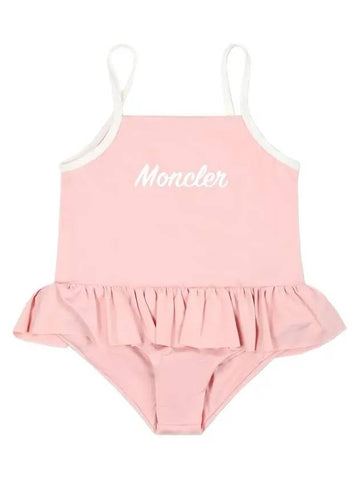 Kids Logo Swimsuit Pink 2C000 02 89A04 P52 - MONCLER - BALAAN 1