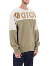 Howley Logo Crew Neck Sweatshirt Khaki - ISABEL MARANT - BALAAN 3