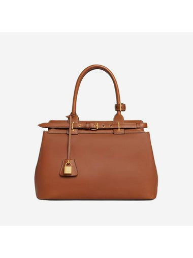 Conti Natural Calfskin Tote Bag Tan - CELINE - BALAAN 1