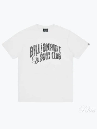 Classic Curve Logo Short Sleeve T-Shirt White - BILLIONAIRE BOYS CLUB - BALAAN 2