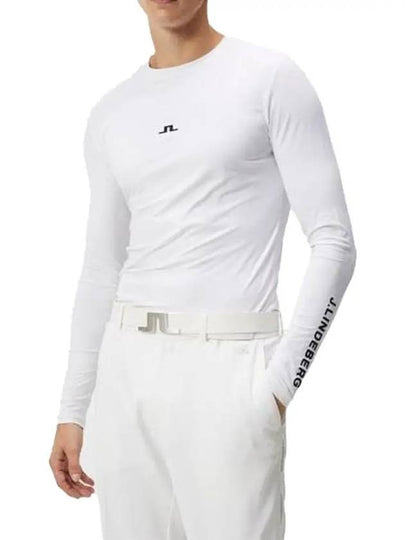 Golf Thor Logo Long Sleeve T-Shirt White - J.LINDEBERG - BALAAN 2