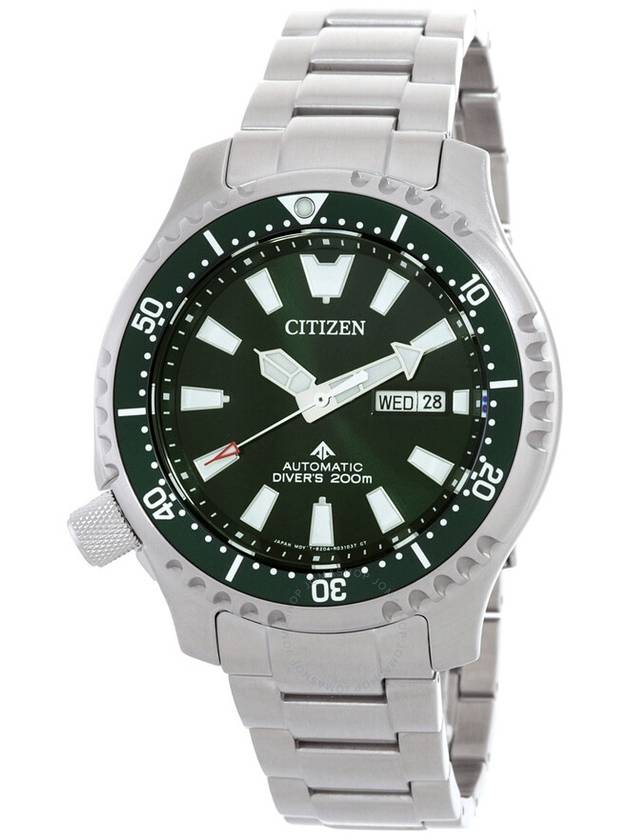 Citizen Promaster Dive Automatic Green Dial Men's Watch NY0151-59X - CITIZEN - BALAAN 1