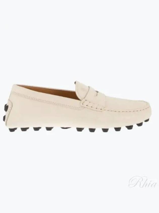 Gomino Moccasin Driving Shoes Cream - TOD'S - BALAAN 2