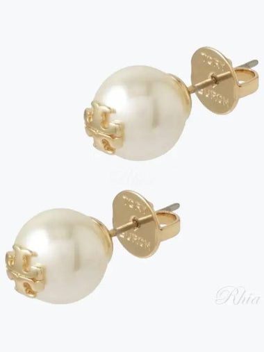 Kira pearl stud earrings 18151 110 - TORY BURCH - BALAAN 1