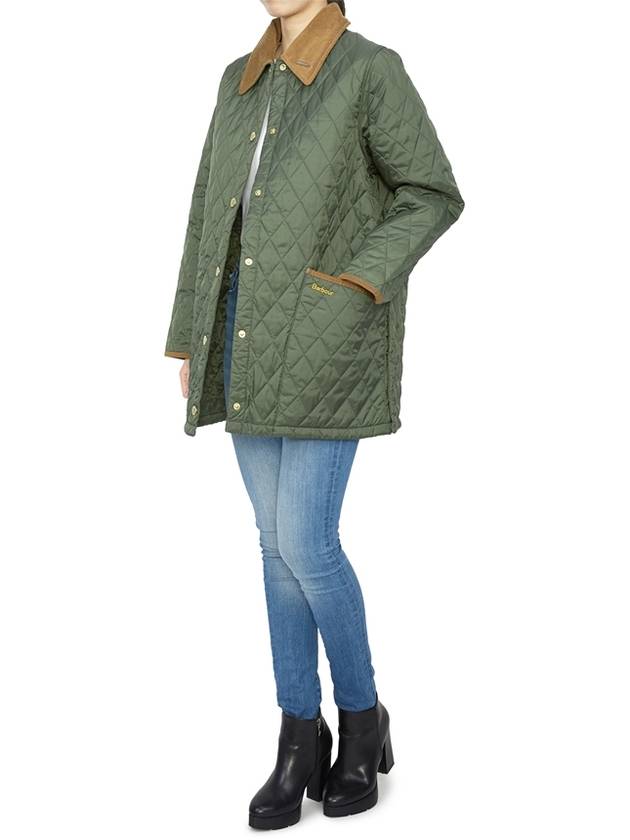 30th Anniversary Modern Liddesdale Quilted Jacket Green - BARBOUR - BALAAN 8