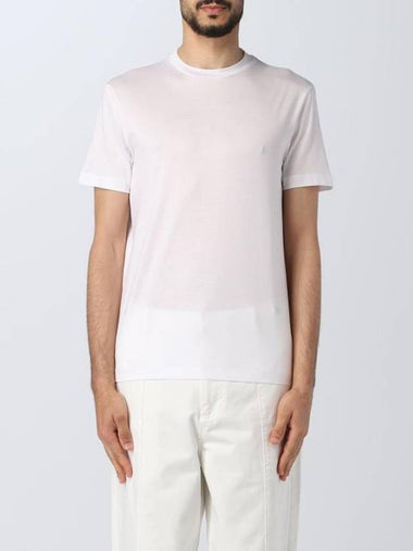 Short Sleeve T-Shirt 8N1TE81JUVZ 0100 White 1 - EMPORIO ARMANI - BALAAN 1