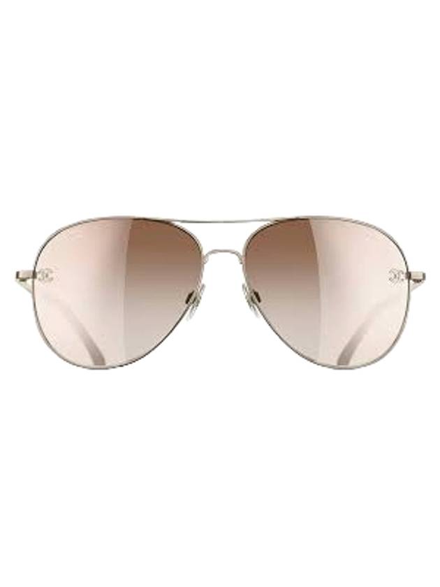 Eyewear Pilot Sunglasses Brown - CHANEL - BALAAN 1